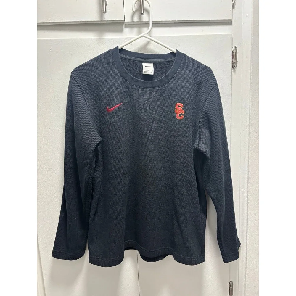 Nike USC waffle knit long sleeve size large
